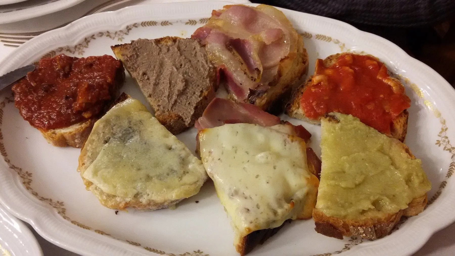 croûtons mélangés